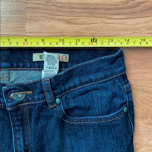 Stamp10 dark wash boot leg jeans, 4 - Picture 7 of 8